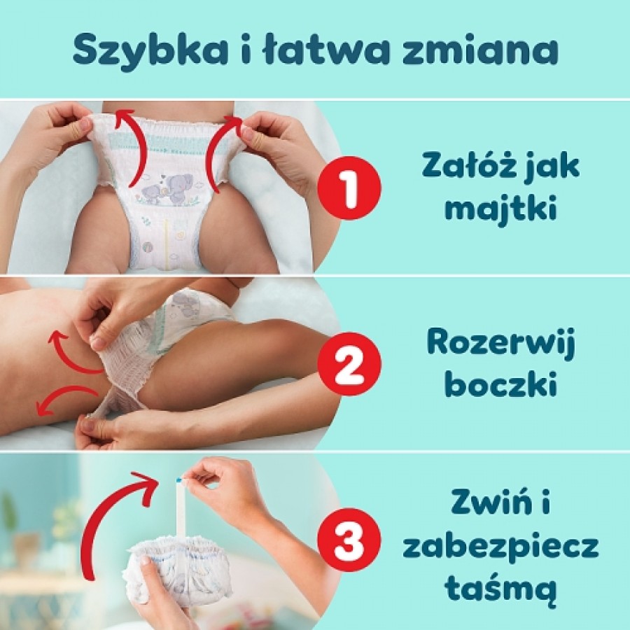 #6 – Zestaw Pampers Premium Care Pants 5 Pieluchomajtki dla dzieci, 2 x 80 szt.
