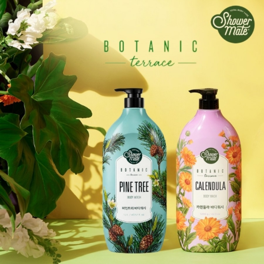 Zdjęcie produktu - 4 Aekyung Showermate Botanic Pine Tree Żel pod prysznic, 1,2 l