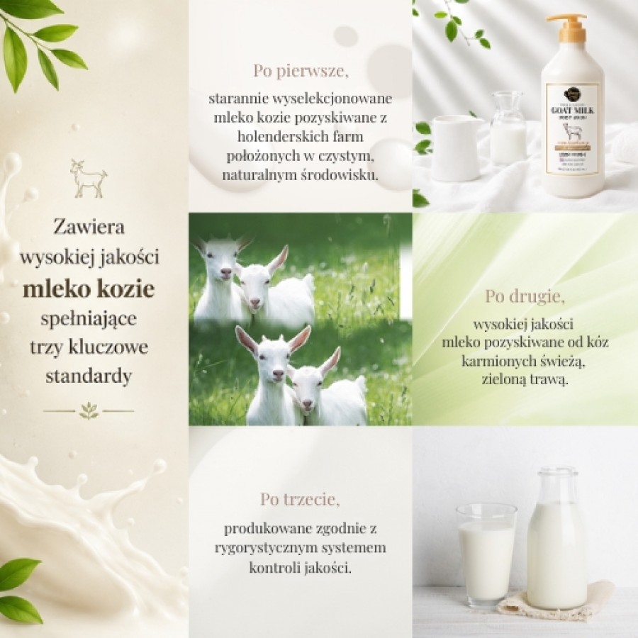 #2 – Aekyung Showermate Goat Milk Manuka Honey Żel pod prysznic, 800 ml