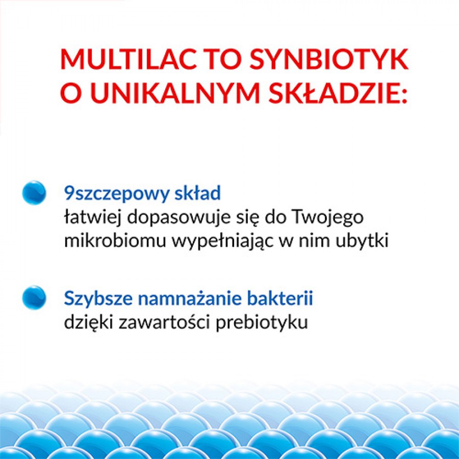 Miniaturka artykułu - #0 MULTILAC Synbiotyk - 10 kapsułek