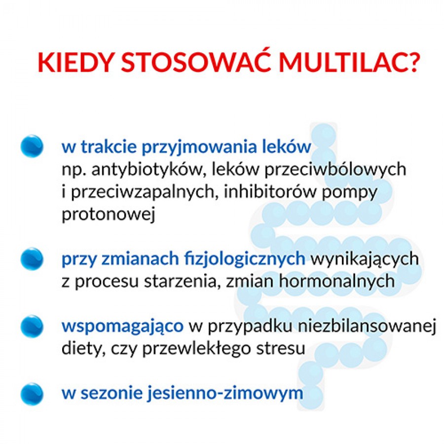 Zdjęcie produktu - 2 MULTILAC Synbiotyk - 10 kapsułek