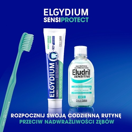 Zdjęcie produktu - 3 Elgydium Sensiprotect Pasta do mycia zęb&oacute;w wrażliwych, 75 ml