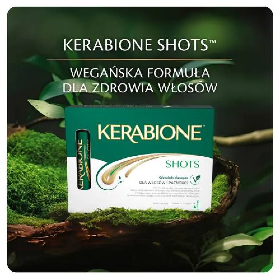 #0 – Kerabione Shots na wypadanie włos&oacute;w do picia, 25 ml