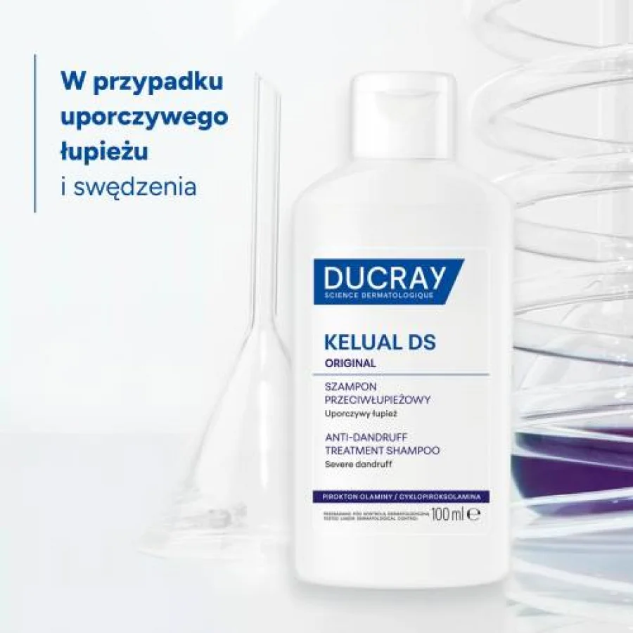 #3 – DUCRAY KELUAL DS Szampon do postępowania w ciężkich stanach łupieżowych, 100ml