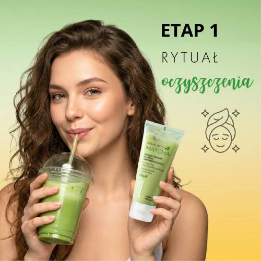 Miniaturka artykułu - #0 AVA Ritual with Matcha 1 Oleogel cleanser Żel do mycia i demakijażu twarzy, 100 ml