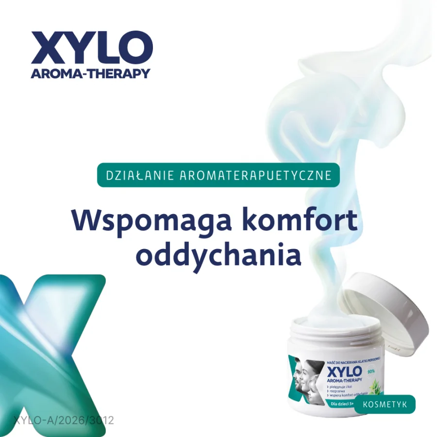 #1 – Xylo Aroma-Therapy Maść do nacierania klatki piersiowej, 50 ml