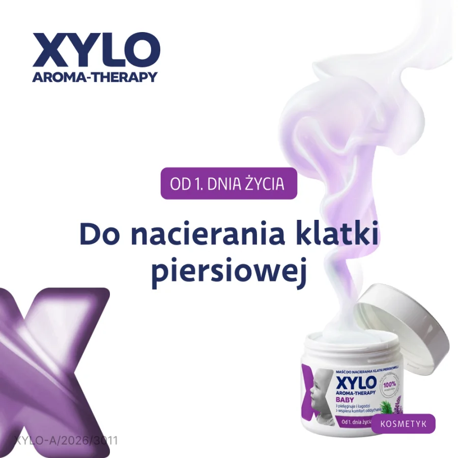 #2 – Xylo Aroma-Therapy Baby Maść do nacierania klatki piersiowej od 1 dnia życia, 50 ml
