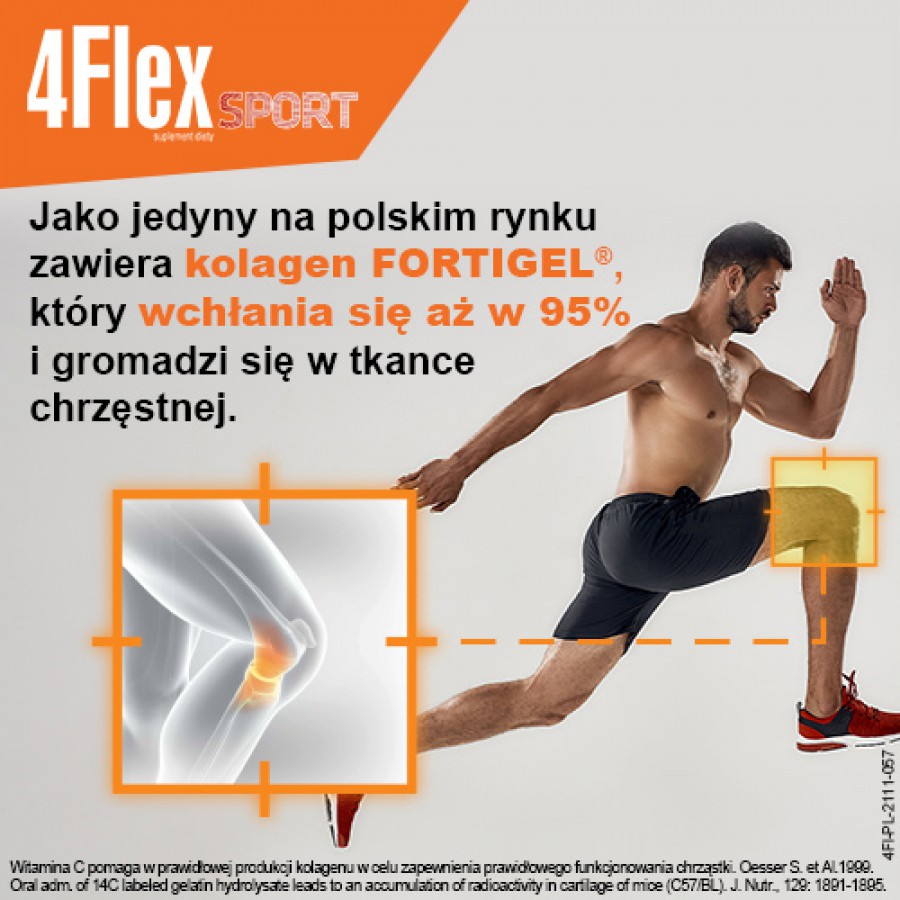 Miniaturka artykułu - #1 4FLEX SPORT - 30 saszetek