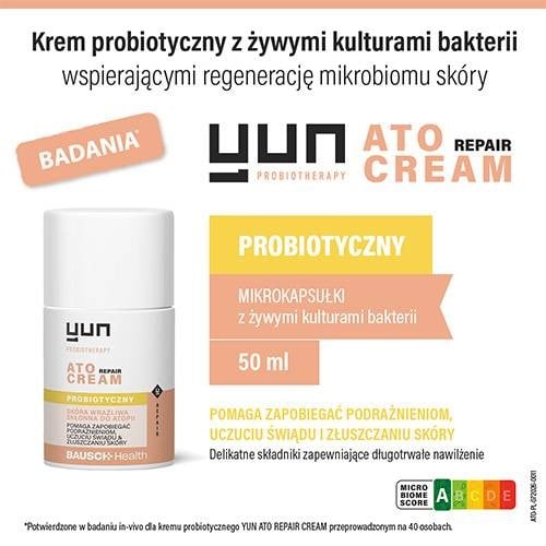 Miniaturka artykułu - #0 Yun Ato Repair Cream Krem probiotyczny do twarzy, 50 ml