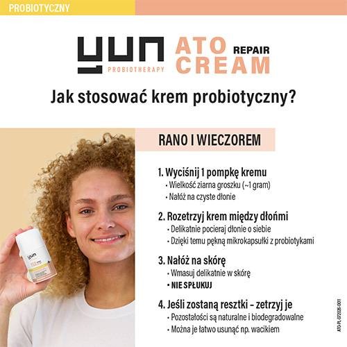 #3 – Yun Ato Repair Cream Krem probiotyczny do twarzy, 50 ml