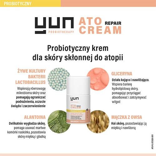 #4 – Yun Ato Repair Cream Krem probiotyczny do twarzy, 50 ml