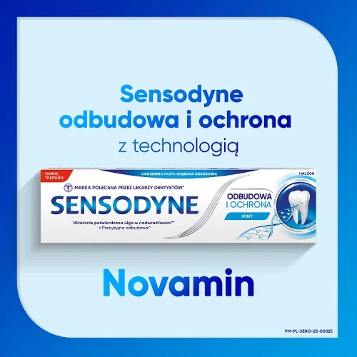 #0 – Sensodyne Odbudowa i Ochrona Pasta z fluorem do nadwrażliwych zęb&oacute;w, 75 ml