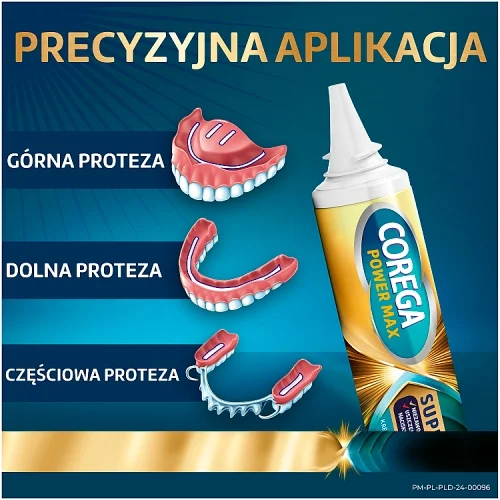 #4 – Corega Power Max Supreme Allin1 Krem mocujący do protez zębowych neutralny smak, 40 g