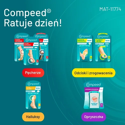 #6 – Compeed Plastry na pęcherze mix, 5 szt.