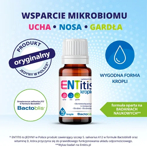 #0 – ENTitis krople dla dzieci, 10 ml
