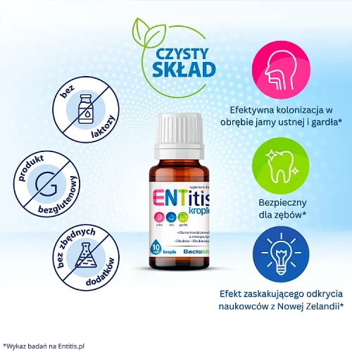 #1 – ENTitis krople dla dzieci, 10 ml