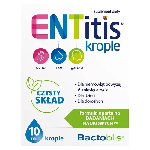 #4 – ENTitis krople dla dzieci, 10 ml