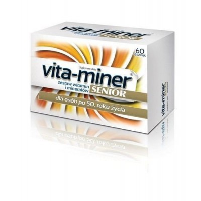 Miniaturka artykułu - #0 Vita-Miner Senior, 60 tabl.