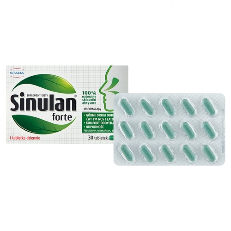Miniaturka artykułu - #0 Sinulan Forte, 30 tabletek