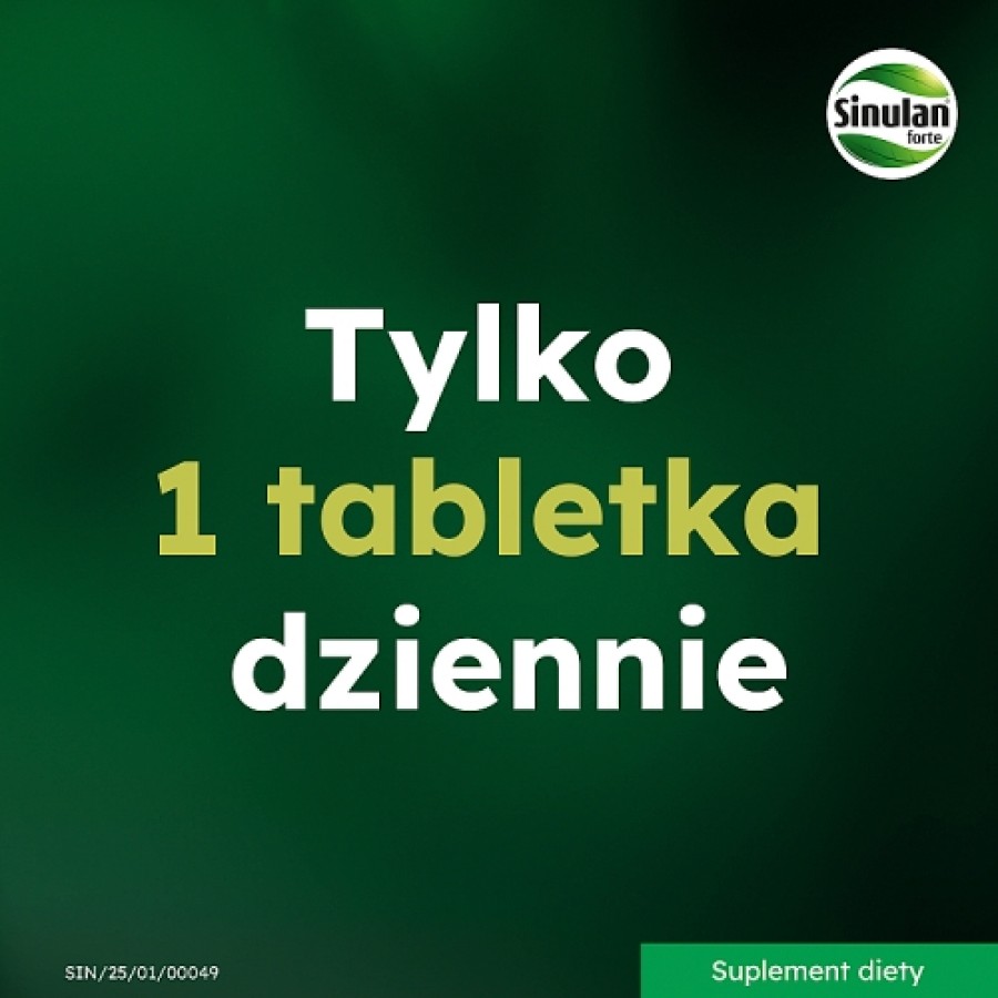 Zdjęcie produktu - 4 Sinulan Forte, 30 tabletek