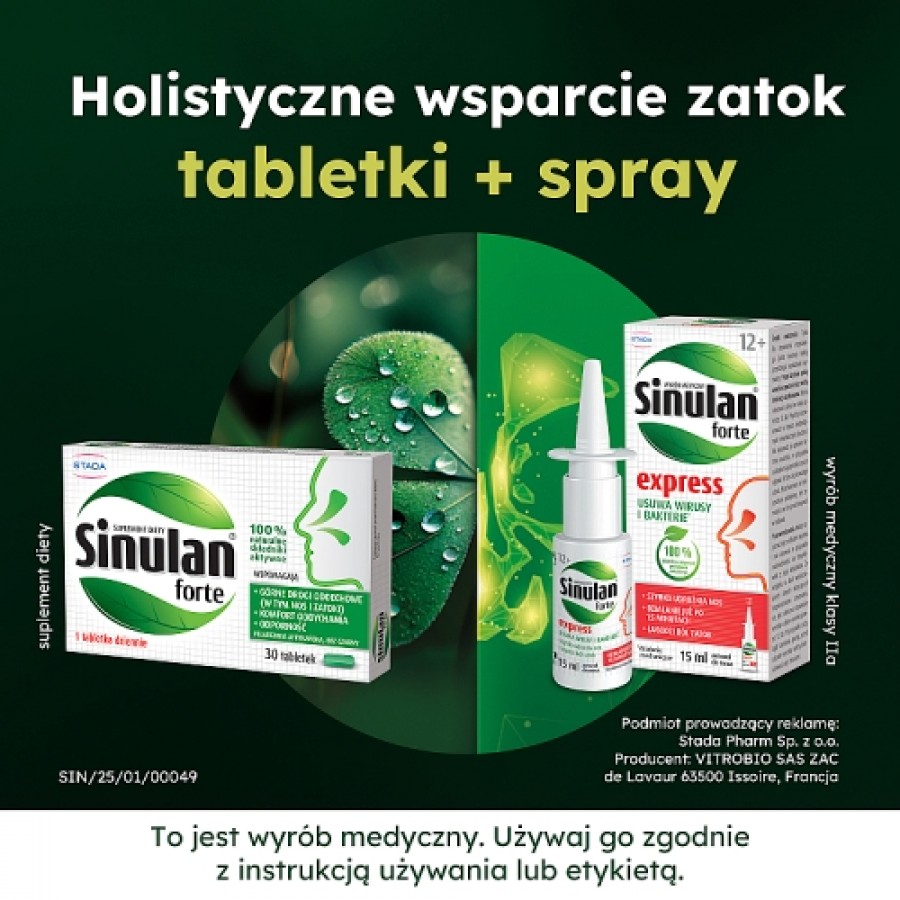 Zdjęcie produktu - 6 Sinulan Forte, 30 tabletek
