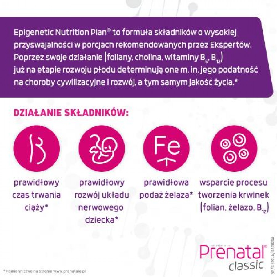 Zdjęcie produktu - 2 PRENATAL CLASSIC, 90kaps.