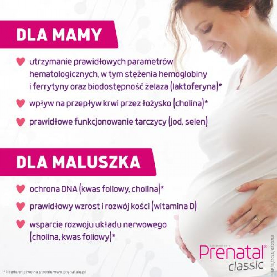 Zdjęcie produktu - 4 PRENATAL CLASSIC, 90kaps.