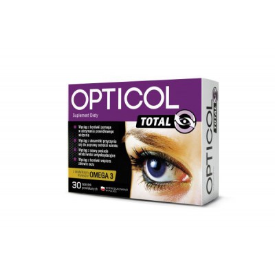 Miniaturka artykułu - #0 Opticol Total - 30 tabletek 