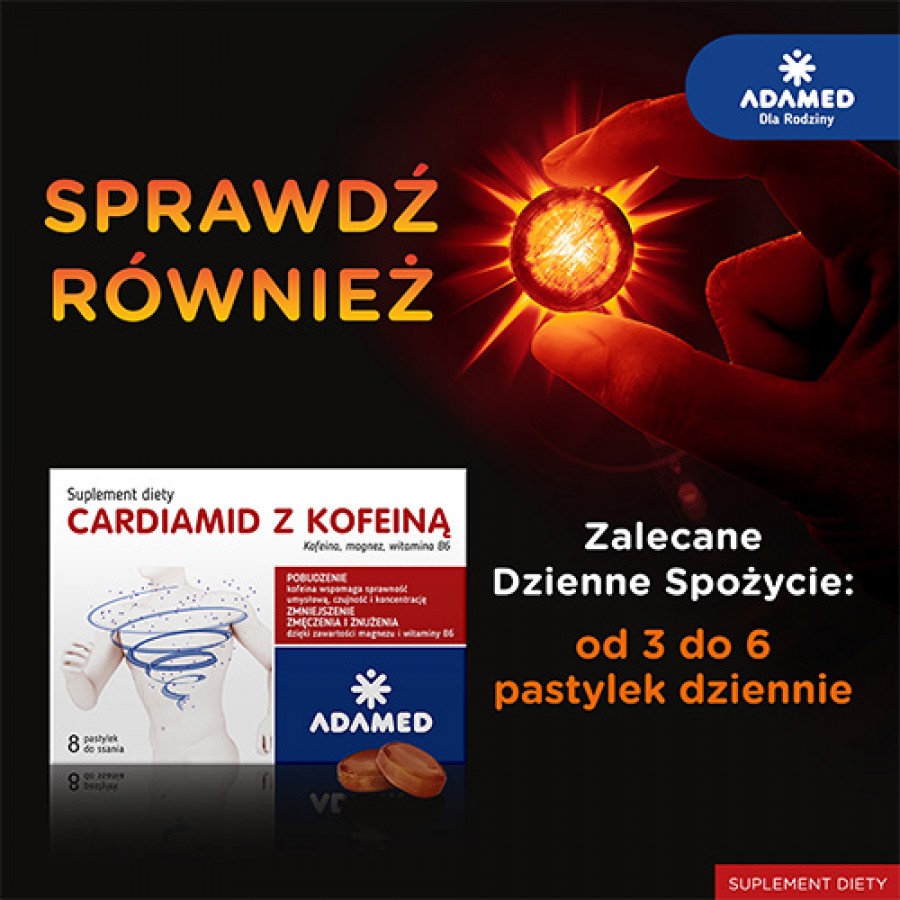 Zdjęcie produktu - 4 CARDIAMID Z KOFEINĄ krople, 100 ml
