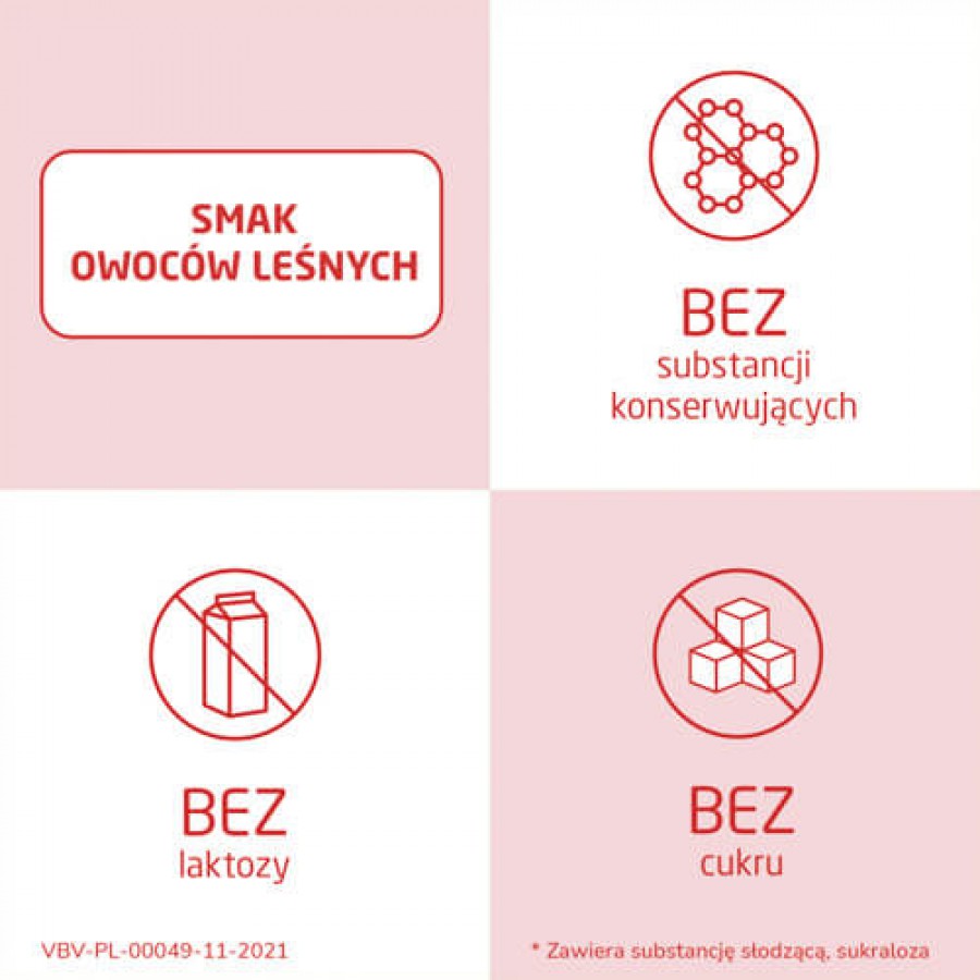 Zdjęcie produktu - 2 VIBOVIT JUNIOR Witaminy+Żelazo, 30 tabl.