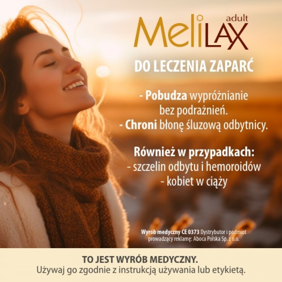 Miniaturka artykułu - #1 ABOCA MELILAX dla dorosłych (6 mikrowlewek), 60 g