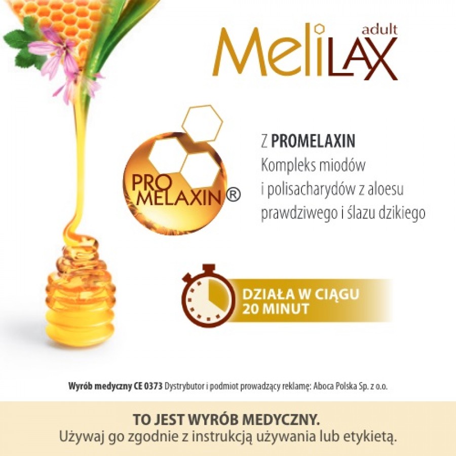 Zdjęcie produktu - 2 ABOCA MELILAX dla dorosłych (6 mikrowlewek), 60 g