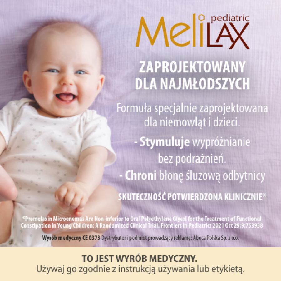 Miniaturka artykułu - #1 ABOCA MELILAX dla dzieci (6 wlewek), 30 g