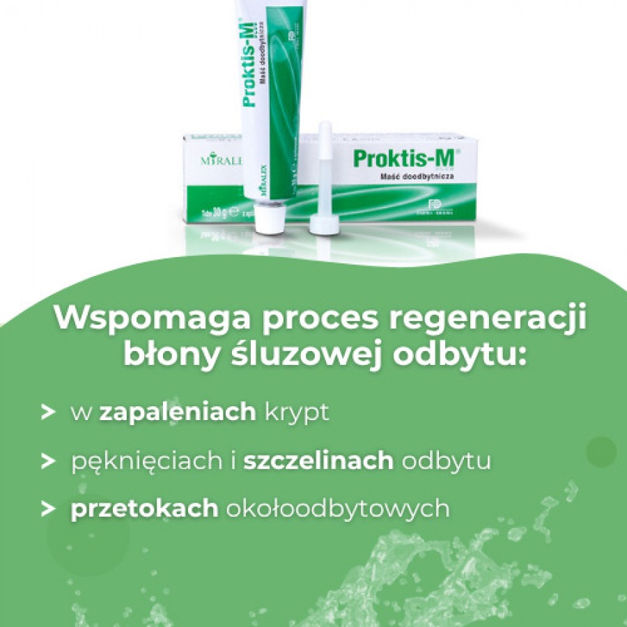 Zdjęcie produktu - 2 PROKTIS-M maść doodbytnicza, 30g