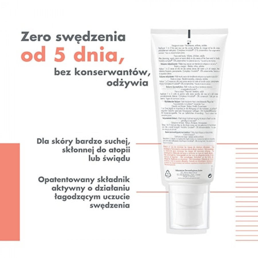 Miniaturka artykułu - #1 AVENE XERACALM A.D Balsam uzupełniający lipidy, 200 ml