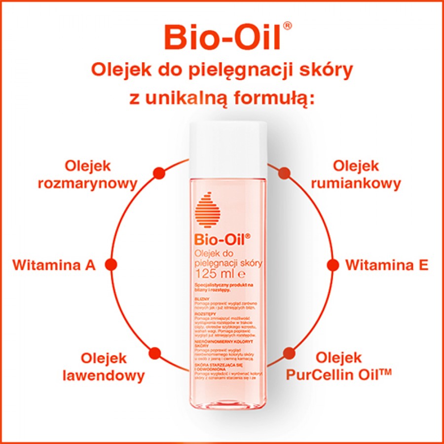 Zdjęcie produktu - 2 Bio-Oil specjalistyczny olejek na blizny i rozstępy, 125 ml