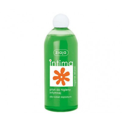 Miniaturka artykułu - #0 ZIAJA INTIMA Płyn do higieny intymnej z nagietkiem lekarskim, 500ml