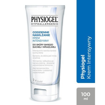 Miniaturka artykułu - #0 PHYSIOGEL Krem intensywnie nawilżający do twarzy  - 100 ml