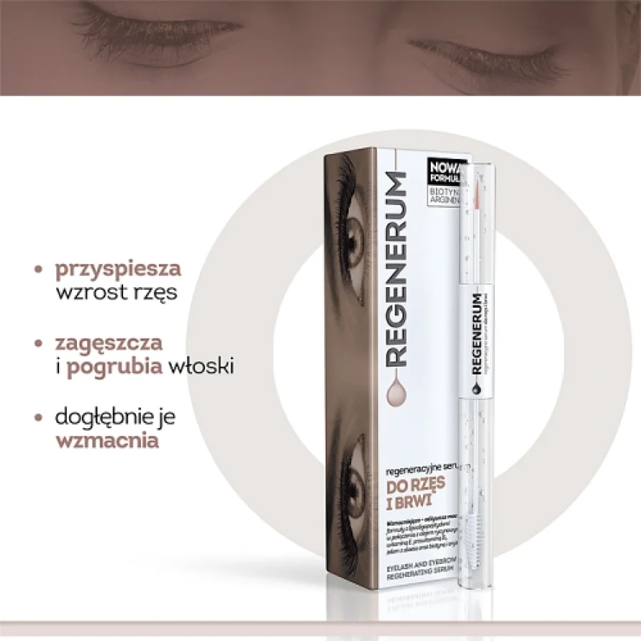 #1 – REGENERUM Serum do rzęs, 11 ml
