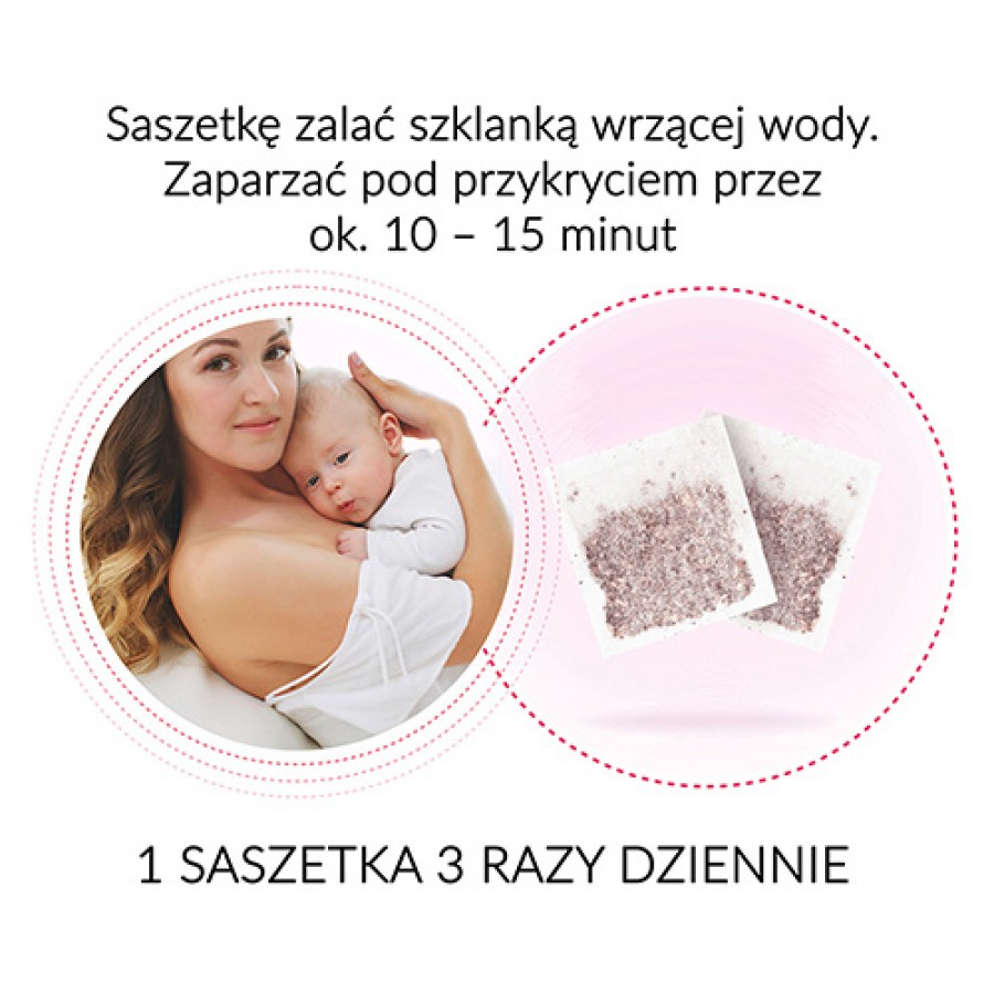 Miniaturka artykułu - #1 LACTOSAN Ziołowy Fix - 20 saszetek