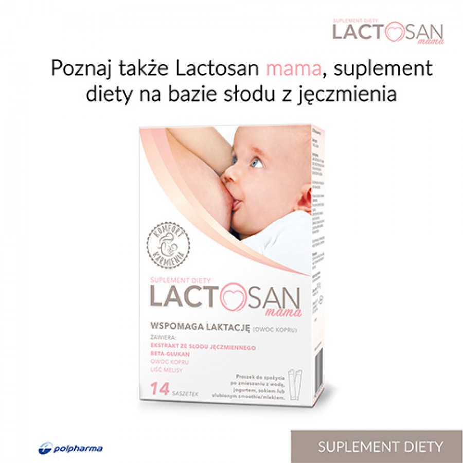 Zdjęcie produktu - 3 LACTOSAN Ziołowy Fix - 20 saszetek