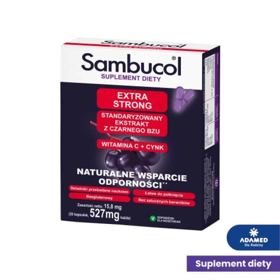 #0 – SAMBUCOL Extra Strong, 30kaps.
