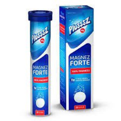 Miniaturka artykułu - #0 PLUSSSZ MAGNEZ FORTE - 20 tabletek