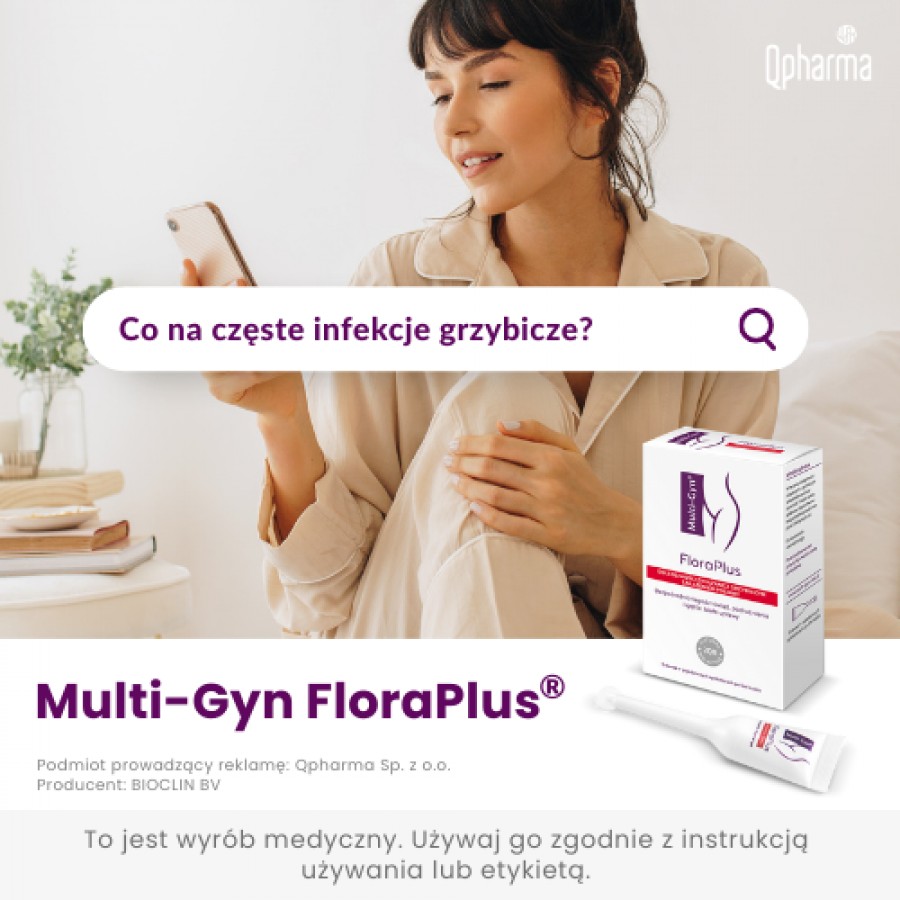 Miniaturka artykułu - #0 MULTI-GYN FloraPlus Żel dopochwowy - 5 aplikacji