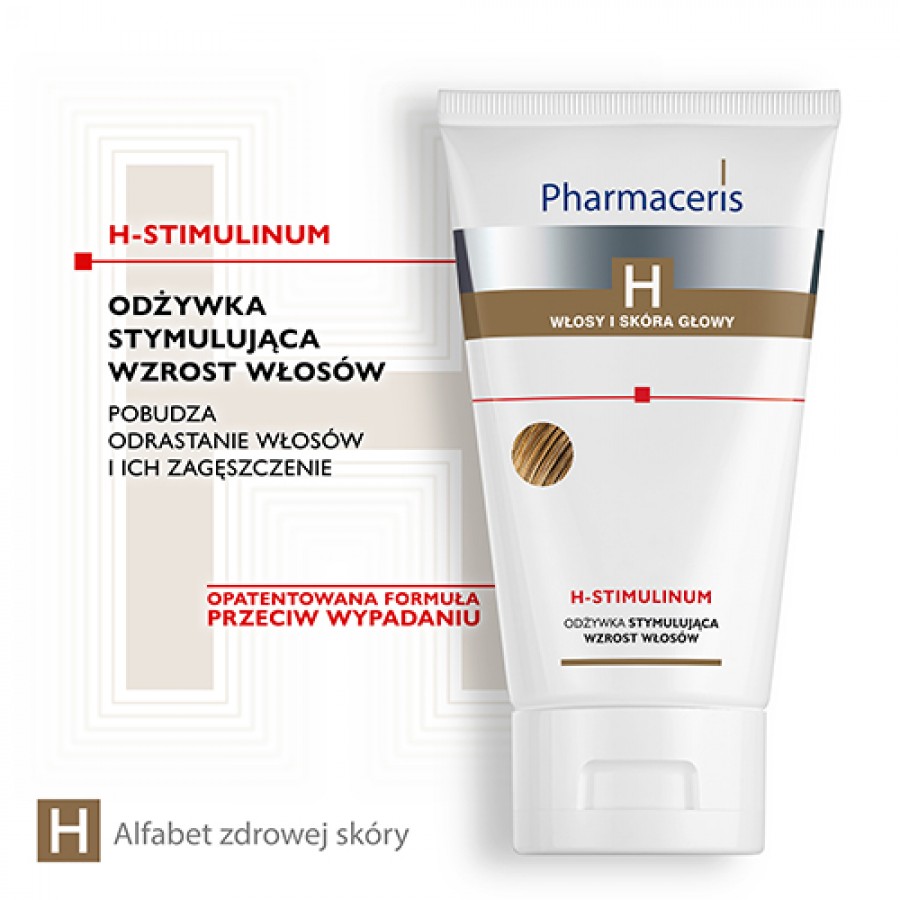 Miniaturka artykułu - #0 Pharmaceris H H-STIMULINUM Odżywka stymulująca wzrost włos&oacute;w, 150 ml