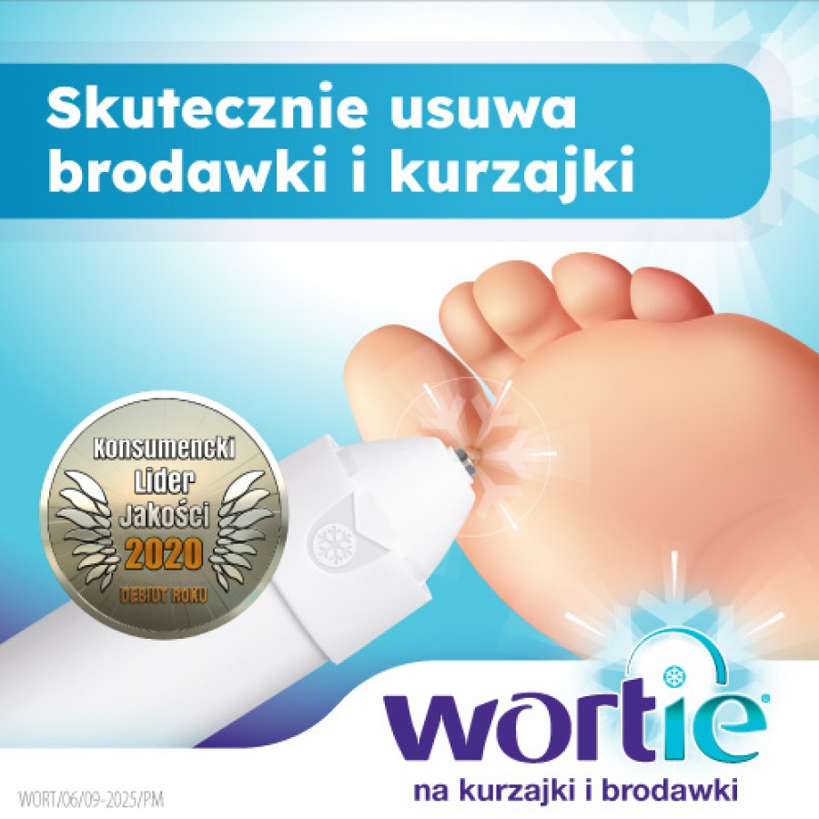 Miniaturka artykułu - #0 WORTIE Preparat do usuwania brodawek i kurzajek, 50 ml - usuwa brodawki w 10-14 dni