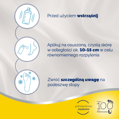 Miniaturka artykułu - #0 SCHOLL Dezodorant do st&oacute;p "3 w 1" aerozol, 150ml