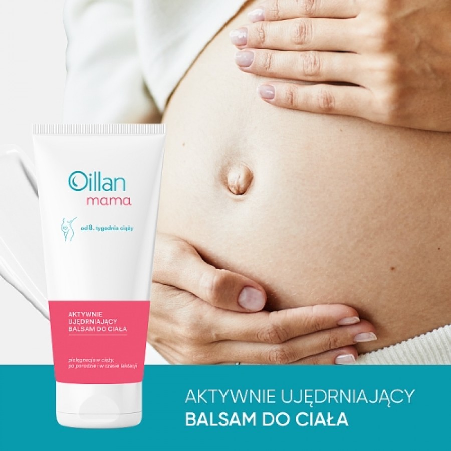 Miniaturka artykułu - #0 OILLAN MAMA Aktywnie ujędrniający balsam - 200 ml