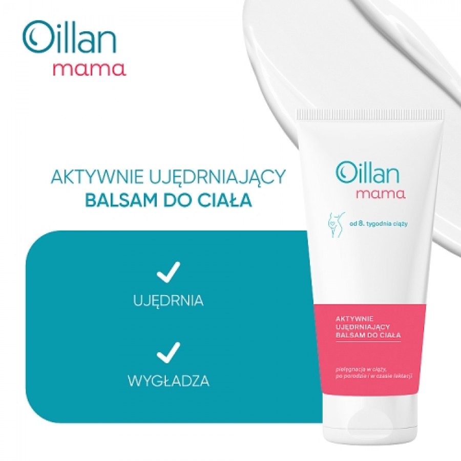 Miniaturka artykułu - #1 OILLAN MAMA Aktywnie ujędrniający balsam - 200 ml