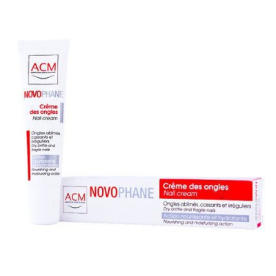 Miniaturka artykułu - #0 NOVOPHANE Krem do paznokci wzmacniający i regenerujący, 15 ml